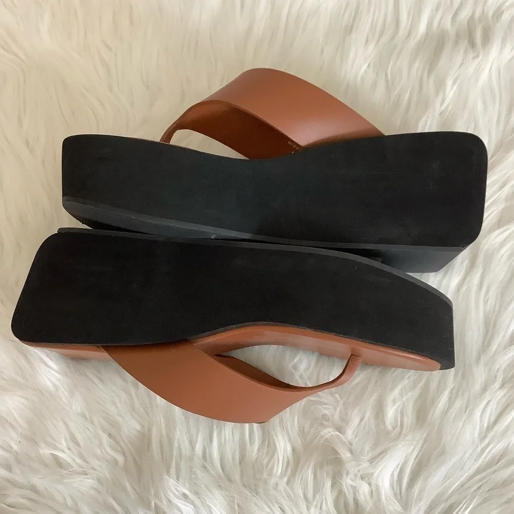 NWOB Frame Le Ocean Platform Sandal Sz-39